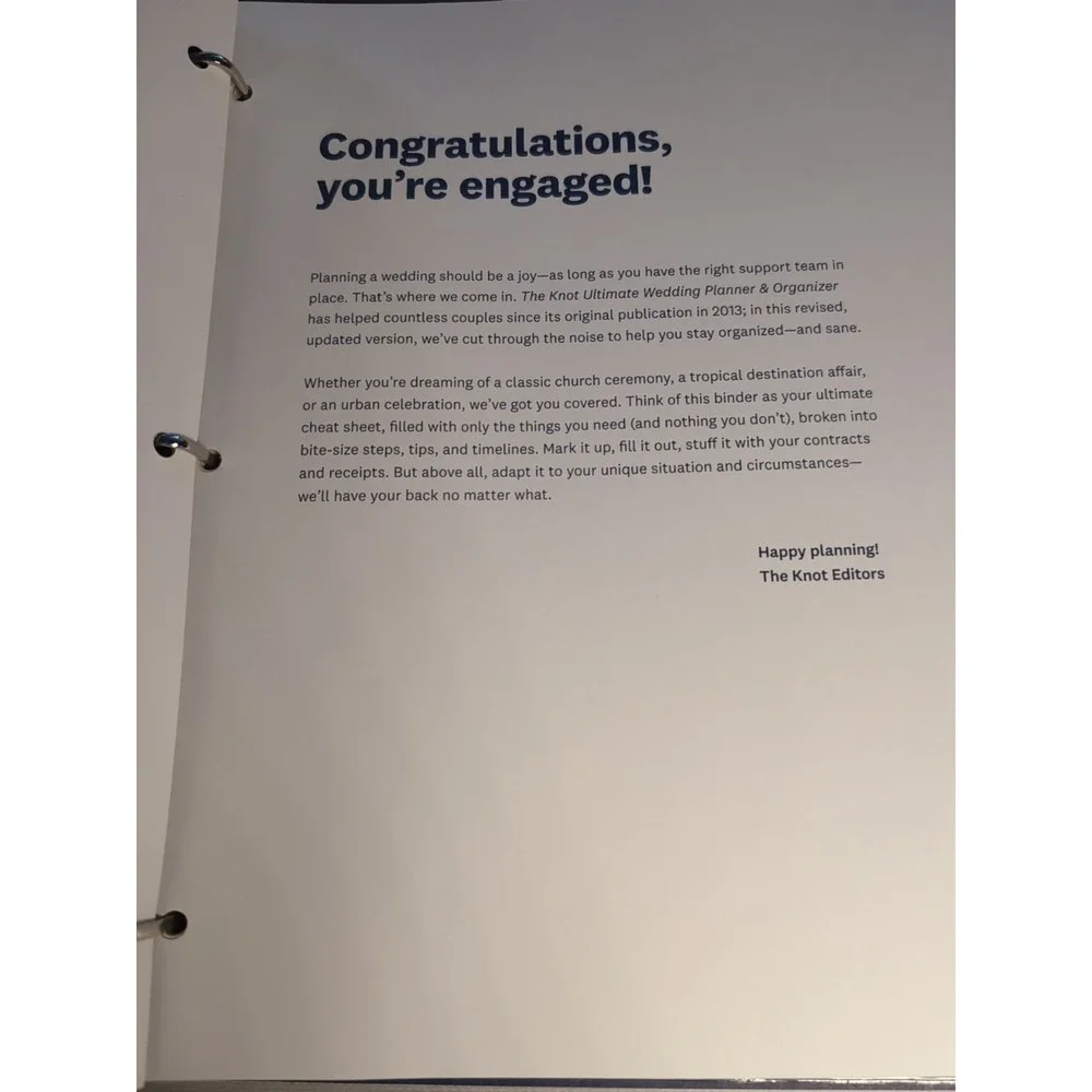 Knot Ultimate Wedding Planner and Organizer, Revised and‎ Updated [binder] :...